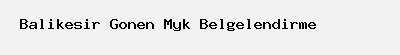 Balkesir Gnen Emlak Myk belgesi